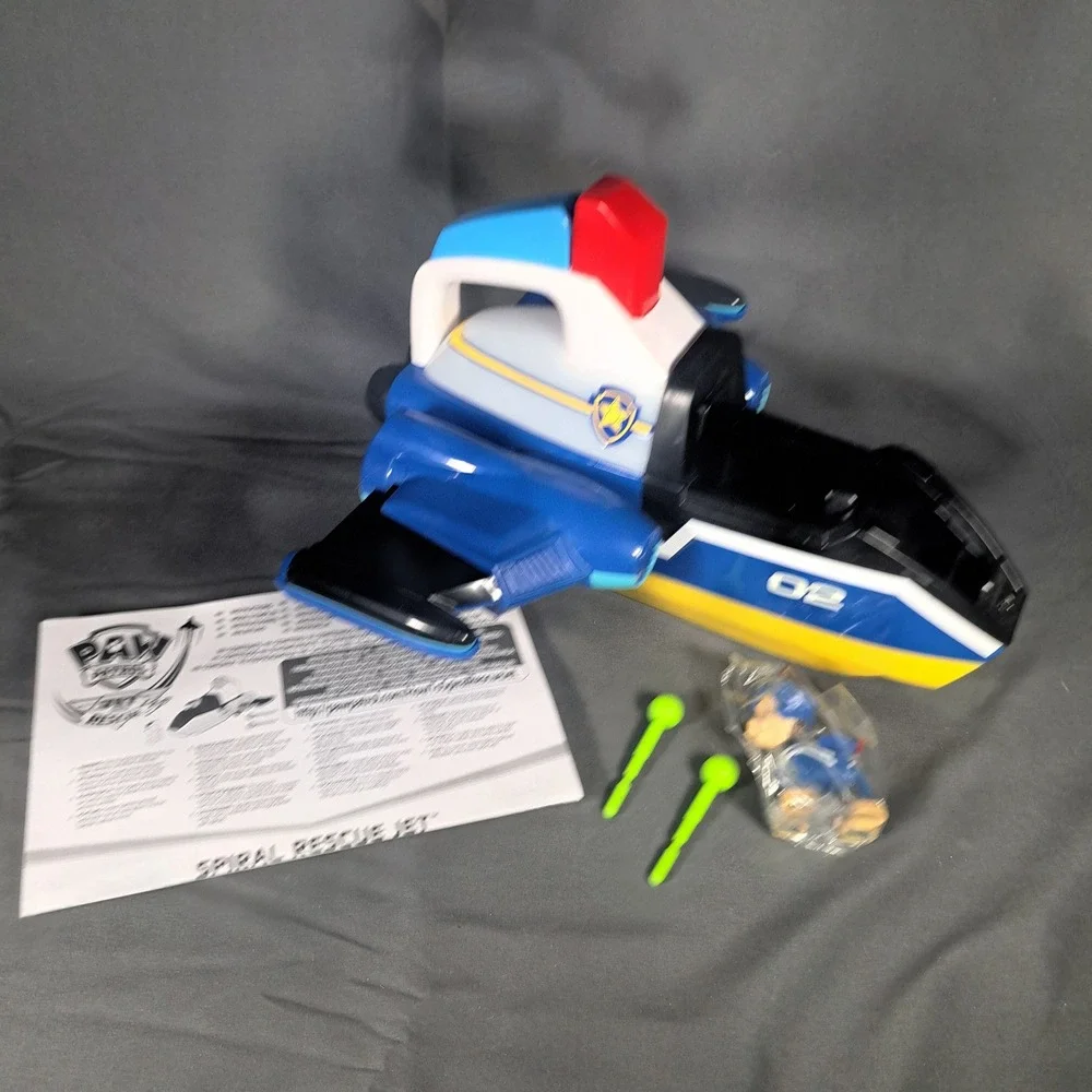 Paw Patrol Chase Jet To The Rescue Transforming Vehicle Figure & Projectiles